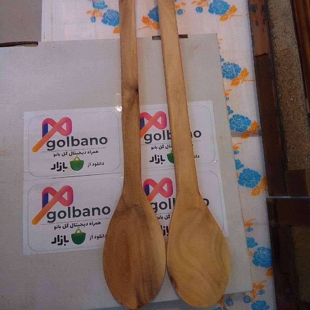 قاشق و کفگیر چوبی سایز 80سانتی 203204