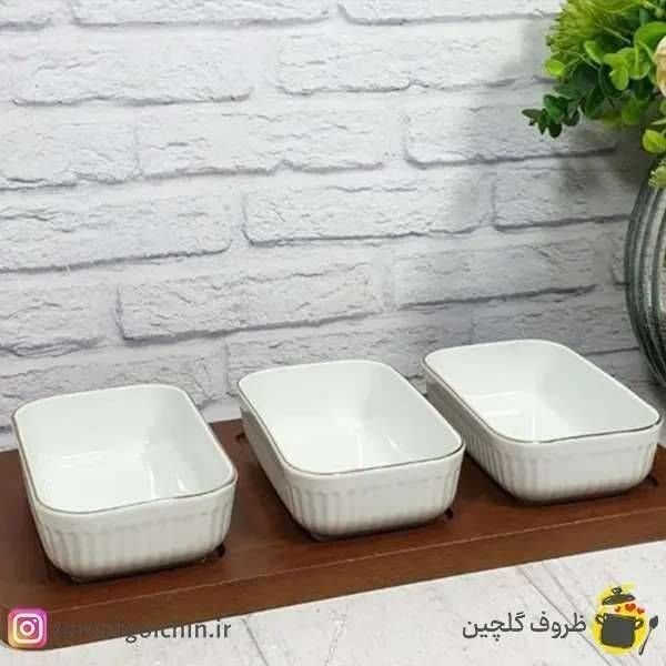 لیمون کارمن اردو خوری مستطیل زیر چوبی 201097
