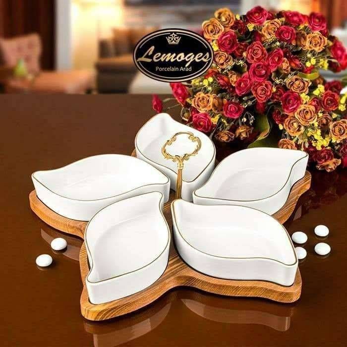 اردوخوری رویال 5خانه لب طلا 201476