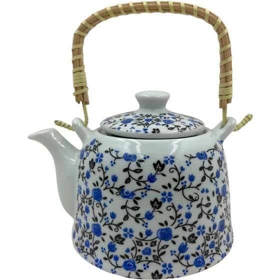 قوری مدل چینی طرح شکوفه گنجایش ۰.۵ لیتر\n\n203074