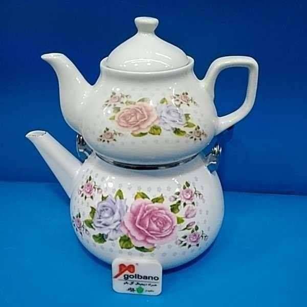 کتری قوری لعابی طرح رسا 202092
